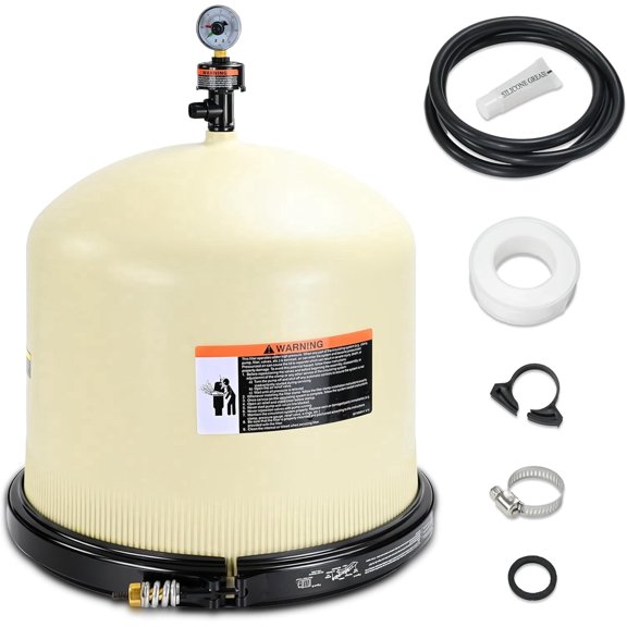 Full Set 178581 Pool Filter Lid Assembly Kit Including All Replacement Sealing Gaskets & Fixing Hardware Accessories for Pentair Pool Filter