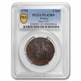 thumbnail image 1 of 1791 France Copper 2 Sol PL-62 PCGS (Brown), 1 of 3