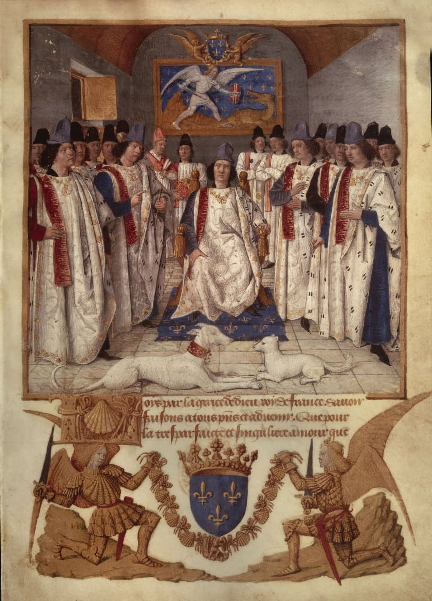 1791 Jean Fouquet (1420-1481) French School Canvas Art - (24 x 36)