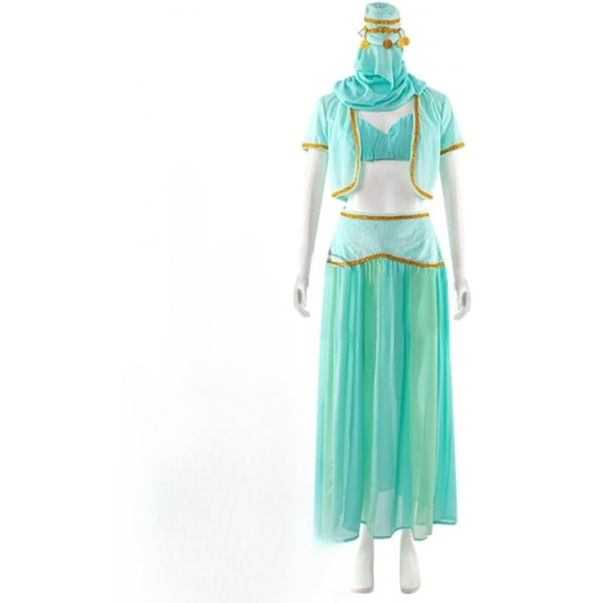 Halloween Girls Sparkly Pink Genie Costume Small (4-6) - Walmart.com, image size:1200x1200