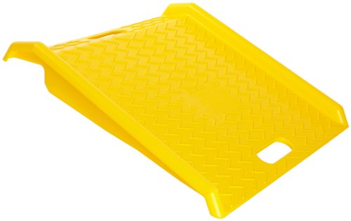 1794 High Density Polyethylene Curb Ramp, Yellow, 1000 lbs Load ...