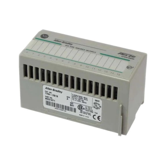 1794-OB16 Flex I/O Output Module, 24VDC, 16 Source Outputs