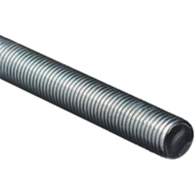 179572 Steel Rod Thread Zinc Coarse, Red