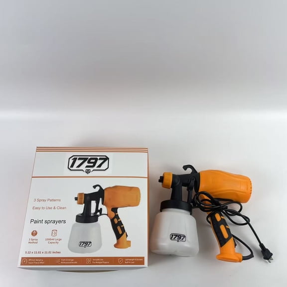 1797 Paint sprayers,Wired dedicated spray painting machine, large capacity container, easy to clean, suitable for indoor spray painting of houses, furniture, and home furnishings
