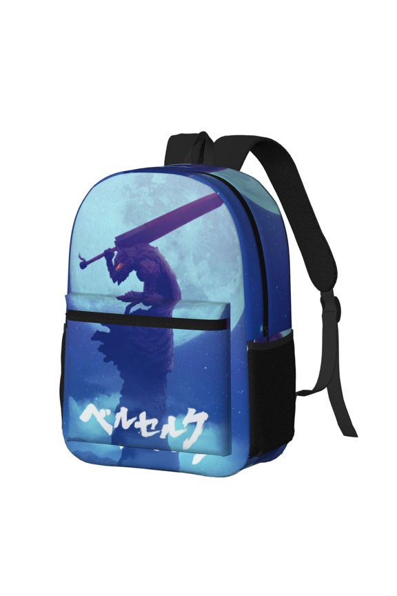 17In Ber-Serk Backpack Large Carry On Backpack with Front Pocket Lightweight Sports Travel Laptop Bag