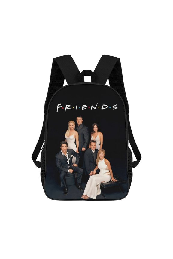 17In Friend Show Backpack Bookbag Large for Office Lightweight Outdoor Travel Shoulder Bag