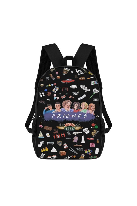 17In Friend Show Backpack Bookbag Large for Office Lightweight Outdoor Travel Shoulder Bag