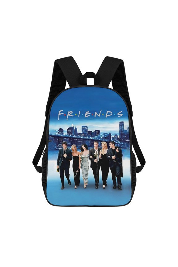 17In Friend Show Backpack Bookbag Large for Office Lightweight Outdoor Travel Shoulder Bag