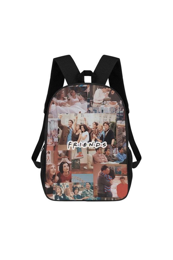 17In Friend Show Backpack Bookbag Large for Office Lightweight Outdoor Travel Shoulder Bag