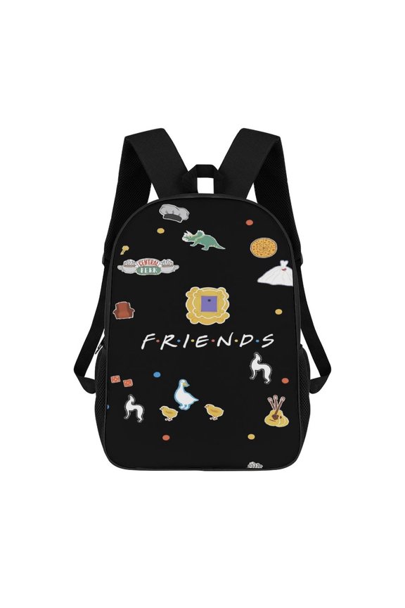 17In Friend Show Backpack Bookbag Large for Office Lightweight Outdoor Travel Shoulder Bag