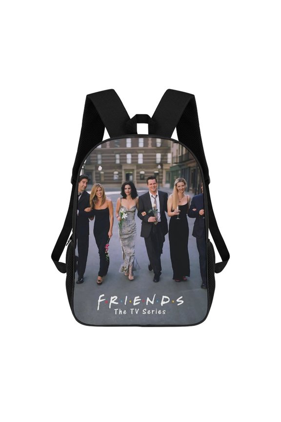 17In Friend Show Backpack Bookbag Large for Office Lightweight Outdoor Travel Shoulder Bag