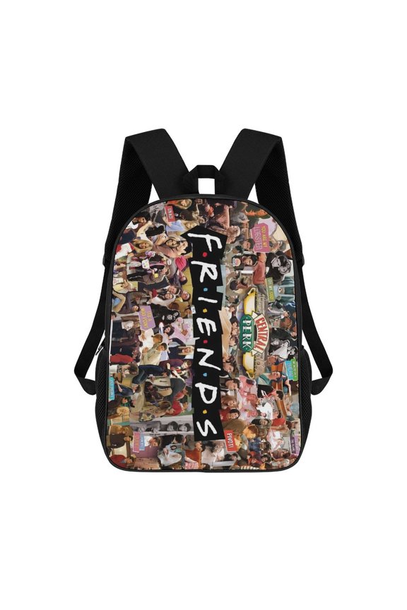 17In Friend Show Backpack Bookbag Large for Office Lightweight Outdoor Travel Shoulder Bag