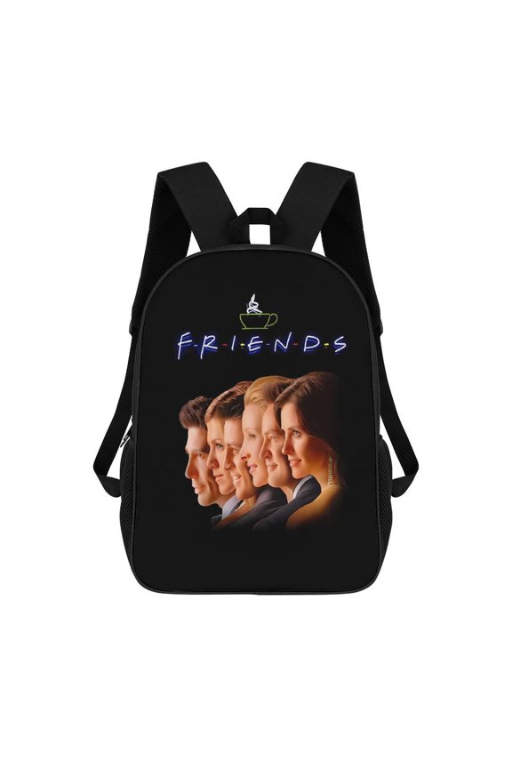 17In Friend Show Backpack Bookbag Large for Office Lightweight Outdoor Travel Shoulder Bag
