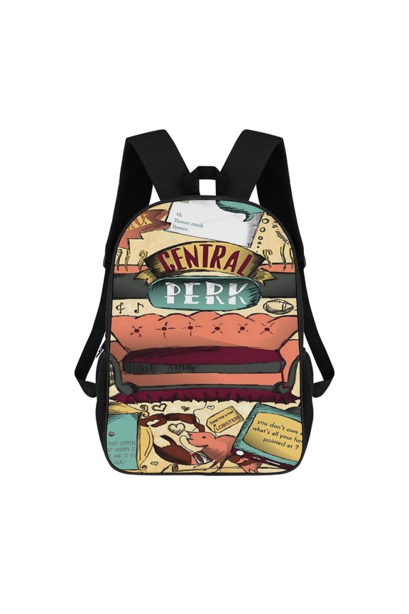 17In Friend Show Backpack Bookbag Large for Office Lightweight Outdoor Travel Shoulder Bag