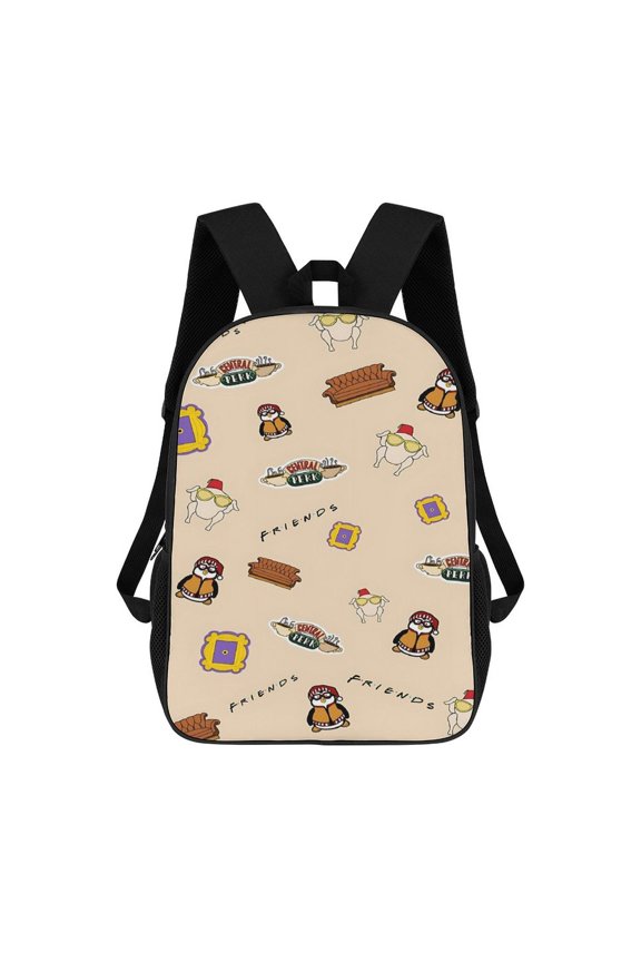 17In Friend Show Backpack Bookbag Large for Office Lightweight Outdoor Travel Shoulder Bag