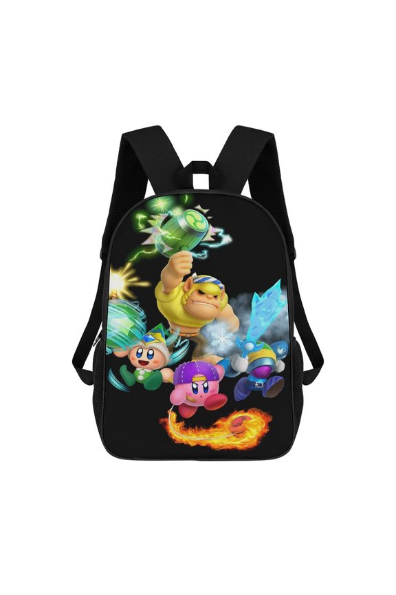 17In KKir-,byy Backpack Bookbag Large for Office Lightweight Outdoor Travel Shoulder Bag