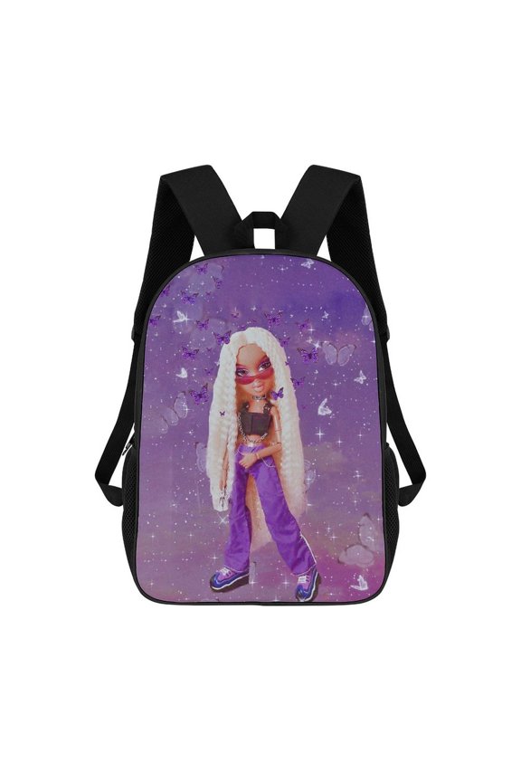 17In Rock Br-at,zPink Backpack Fashion Backpack Travel Bag Portable Large Capacity Sports Backpacks Computer Bag