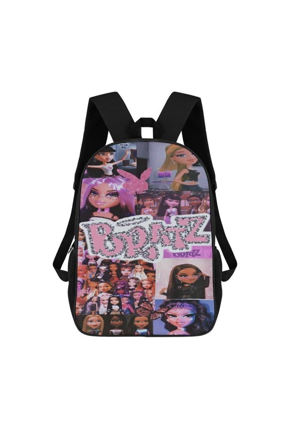 17In Rock Br-at,zPink Backpack Fashion Backpack Travel Bag Portable Large Capacity Sports Backpacks Computer Bag