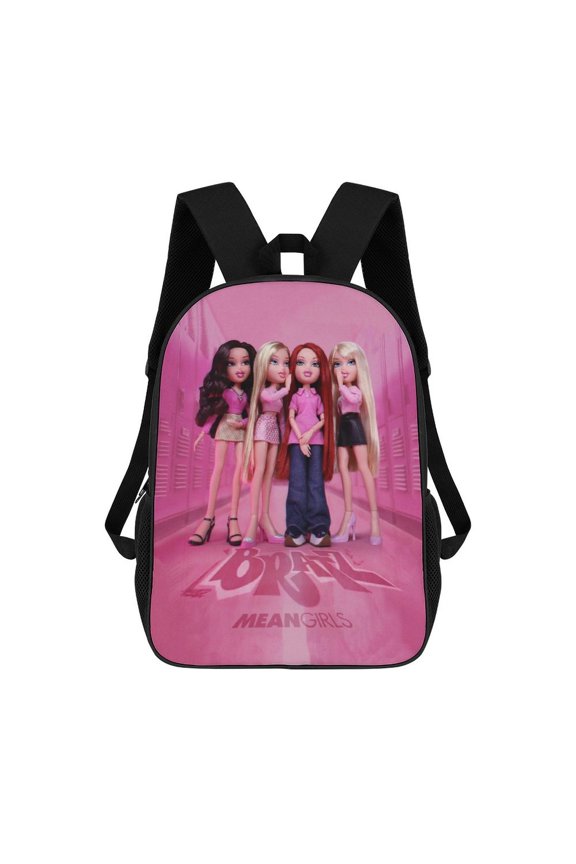 17In Rock Br-at,zPink Backpack Fashion Backpack Travel Bag Portable Large Capacity Sports Backpacks Computer Bag