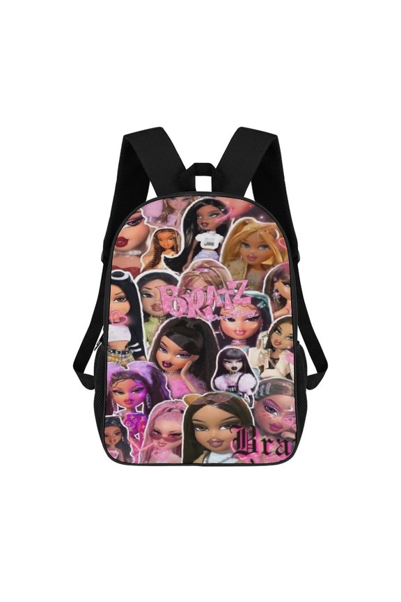 17In Rock Br-at,zPink Backpack Fashion Backpack Travel Bag Portable Large Capacity Sports Backpacks Computer Bag