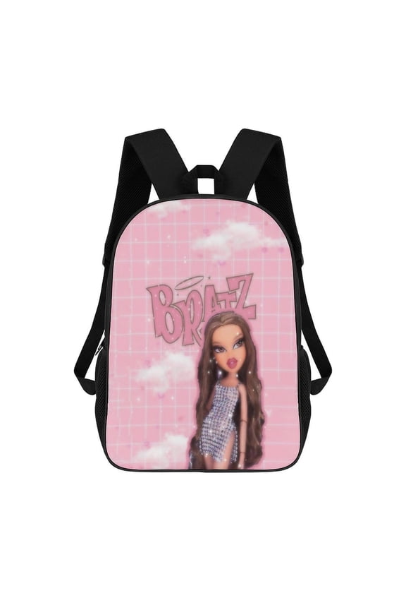 17In Rock Br-at,zPink Backpack Fashion Backpack Travel Bag Portable Large Capacity Sports Backpacks Computer Bag