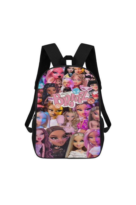 17In Rock Br-at,zPink Backpack Fashion Backpack Travel Bag Portable Large Capacity Sports Backpacks Computer Bag