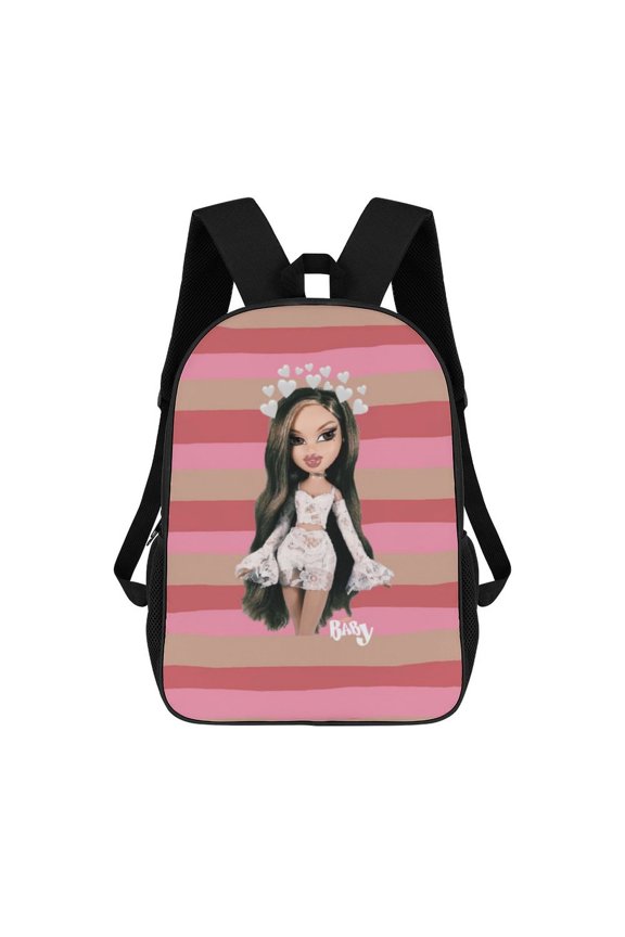 17In Rock Br-at,zPink Backpack Fashion Backpack Travel Bag Portable Large Capacity Sports Backpacks Computer Bag