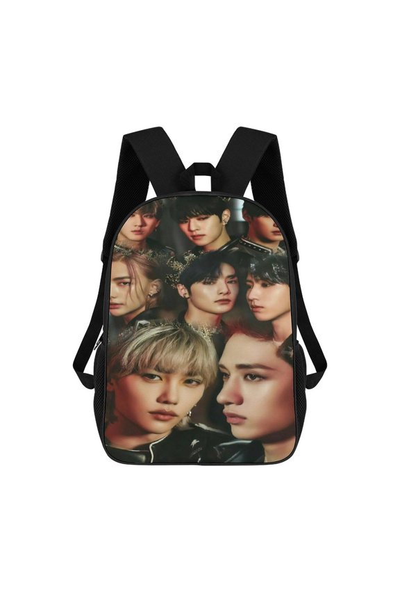 17In SKZ Stray Korea Ki Backpack Bookbag Large for Office Lightweight Outdoor Travel Shoulder Bag