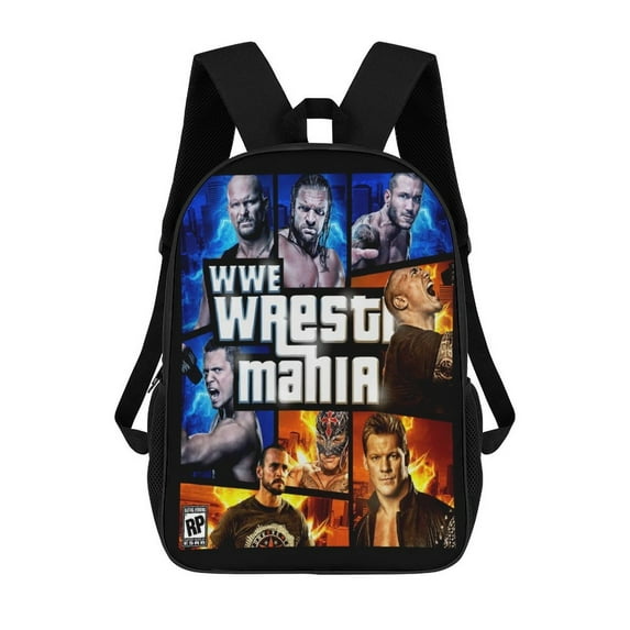 17In Wres-Tler W-W,E Backpack Bookbag Large for Office Lightweight Outdoor Travel Shoulder Bag