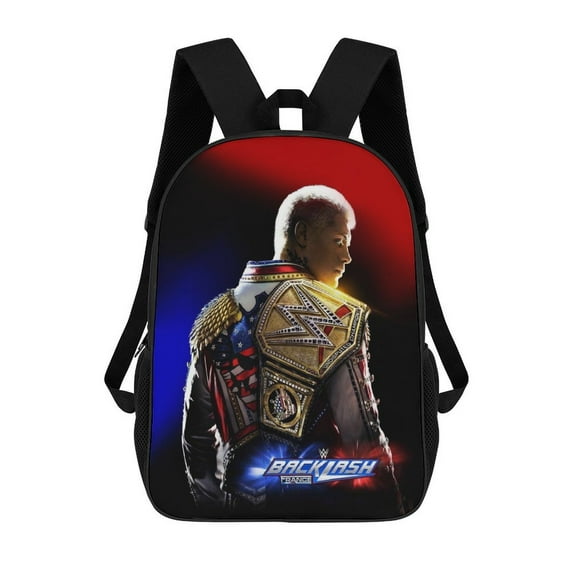 17In Wres-Tler W-W,E Backpack Bookbag Large for Office Lightweight Outdoor Travel Shoulder Bag