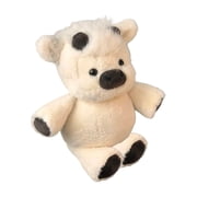 17Inch Creative Cute Running Cow Plush Toy, Wind-Up Walking Bull Stuffed Animal Novelty Desk Decor for Office Gifts