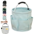 thumbnail image 1 of 17L Cleaning Caddy with Handle, 4.5 Gallon Cleaning Supply Caddy, Foldable Organizer with 6 Pockets, for Tools, Towels, and Outdoor or Bathroom Storage, 1 of 8