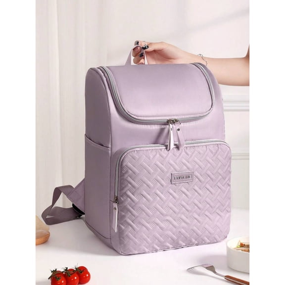 17L Large Capacity Insulated Backpack Fashion Insulation Meal Bag - Perfect For Camping & Picnics Waterproof