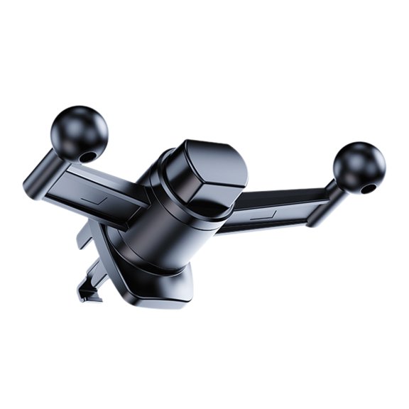 17MM Double Head Car Mobile Holder Accessory With 360 Degree Rotation And Adjustable Viewing Angles For Various Vehicle