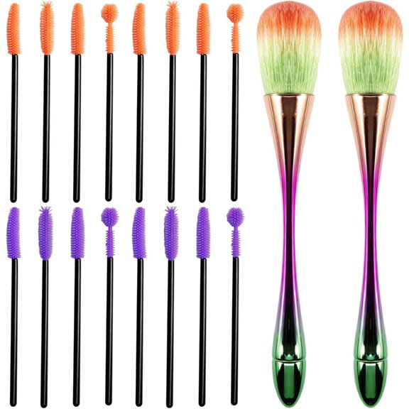 17Pcs Professional Sewing Machine Cleaner Brushes Set Silicone Bristles Cleaning Brush Set For Removing Dust And Lint From Quilting Tool