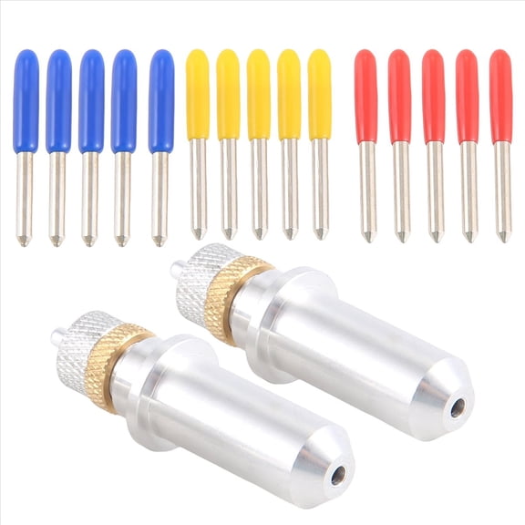 17Pcs/Set 30/45/60 Degree For Cutting Plotter Vinyl Cutter Blade+Holder Refine Redsail Cutter Plotter Cutting Blades
