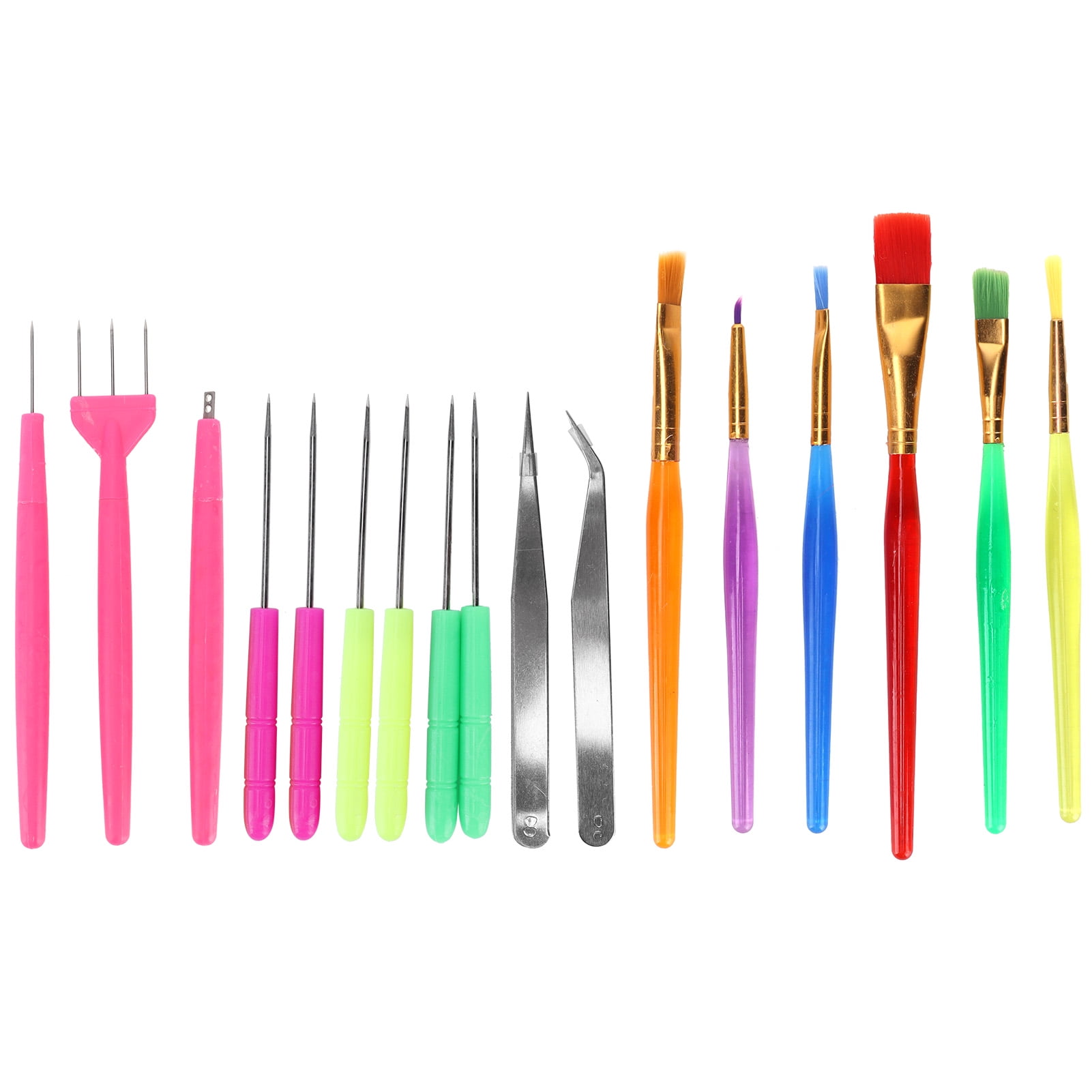 17Pcs/Set Cookies Brush Set Fondant Stirring Pin Cake Decoration Tool