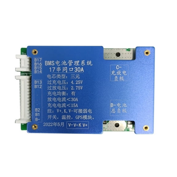 17s 30a 60v Li-ion Battery Common Port Charging Pad With Temperature Protection compatible Escoot