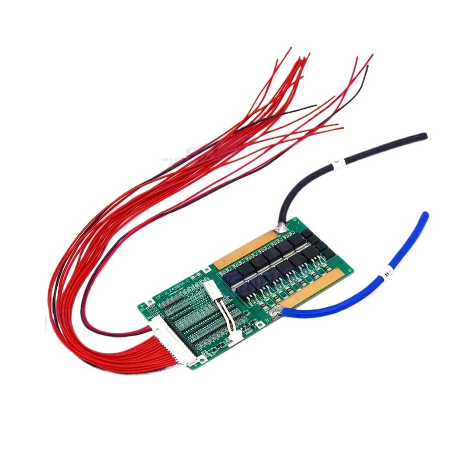 17S 60V 72V 40A BMS Lithium Battery Protected Board with Balance for 18650 21700 Electric Bike and E-Scooter Battery Use ,Multi -Function Protection