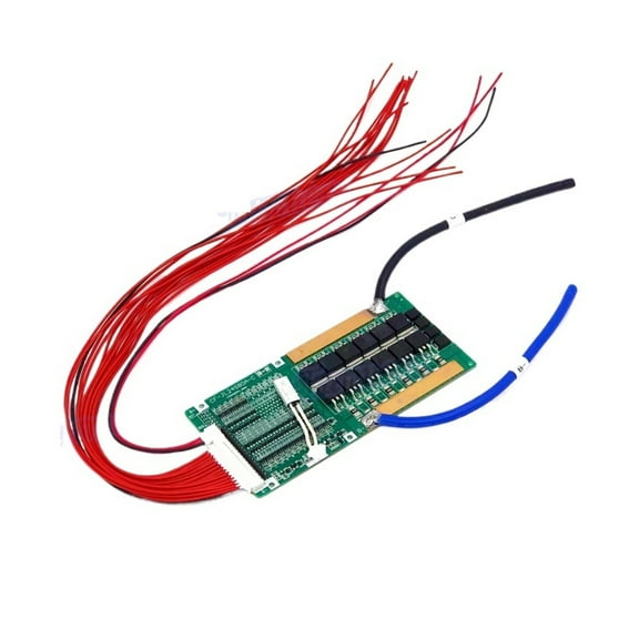 17S 60V 72V 40A BMS Lithium Battery Protected Board with Balance for 18650 21700 Electric Bike and E-Scooter Battery Use ,Multi -Function Protection