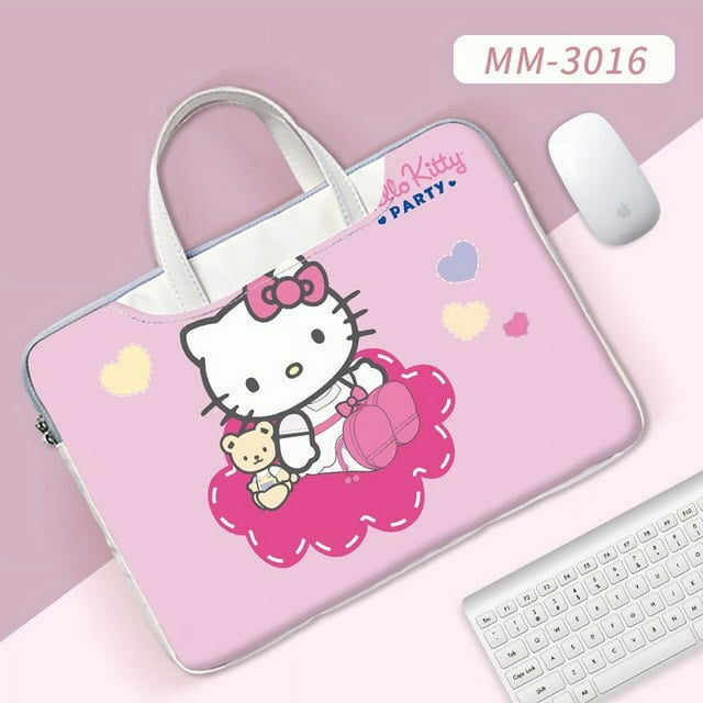 17Styles Hello Kitty Laptop Bag for Hp Lenovo Mac 13/14/15.6/16 Inch