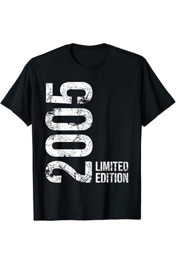 17Th Birthday 17 Years Boy Girl Retro Vintage Birthday Gifts 2005 Gift Hot Trending Vintage T-Shirt Unisex S To 5Xl