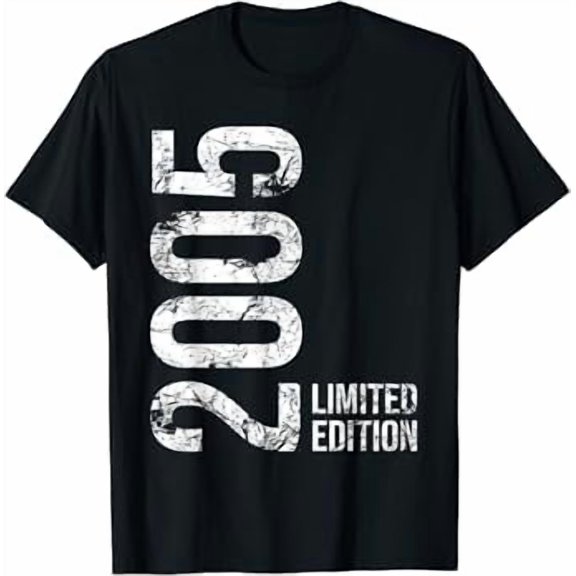 17Th Birthday 17 Years Boy Girl Retro Vintage Birthday Gifts 2005 Gift Vintage T-Shirt Unisex S To 5Xl, Unisex T-Shirt