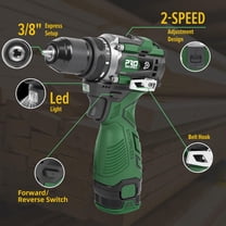 17V Brushless Power Drill Set