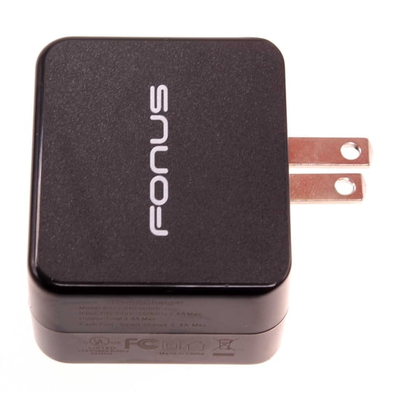 17W Home Charger for OnePlus 12R/12 5G - 2-Port USB 3.4A Wall AC Plug Power
