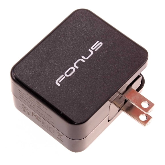 17W Home Charger for Samsung Galaxy S25/Ultra/Plus - 2-Port USB 3.4A Wall AC Plug Power