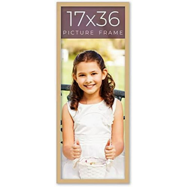 30x30 Frame Beige Real Wood Picture Frame Width 0.75 inches