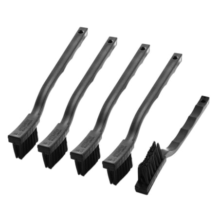 17cm Antislip Handle Control Conductive Ground Anti-Static Brush 5Pcs