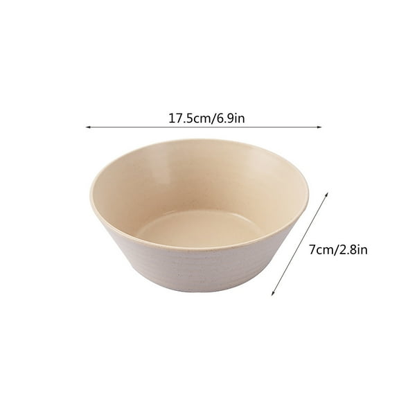 17cm Ramen and Salad Bowl, Large 7-Inch Ceramic Bowl for Household Dining, Versatile Tableware Bowl for Soup, Salad, Noodles, and Snacks
