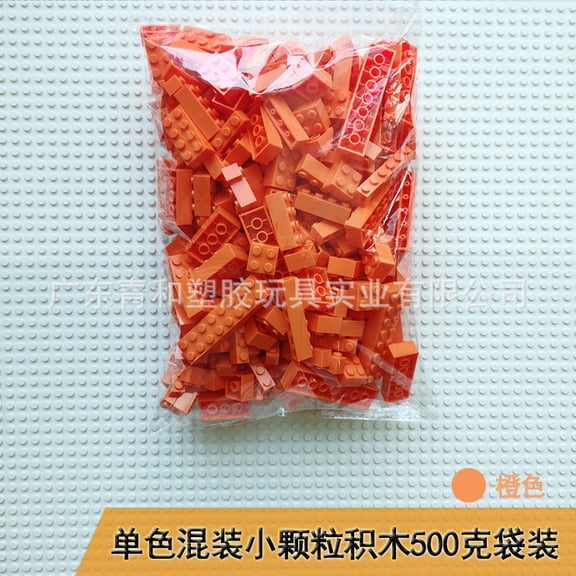 17colos 500g Compatible Small Particle Blocks Brick Single Multi-spec Mixed Creative Assembly Diy Building Blocks Loose